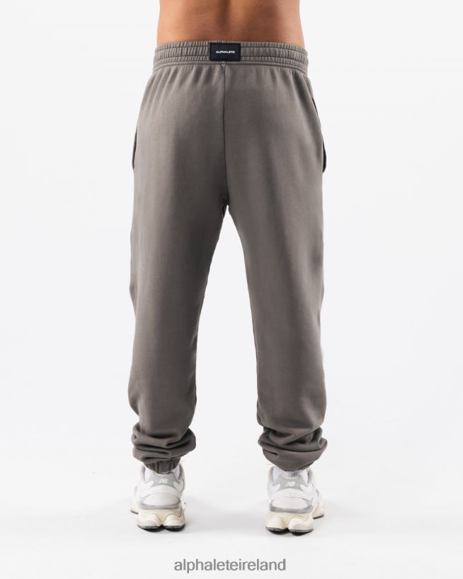 Clothing IE Alphalete Unisex Earth Dye Natural Jogger Iron Grey 2L4400462 - Image 3