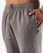 Clothing IE Alphalete Unisex Earth Dye Natural Jogger Iron Grey 2L4400462 - Image 5