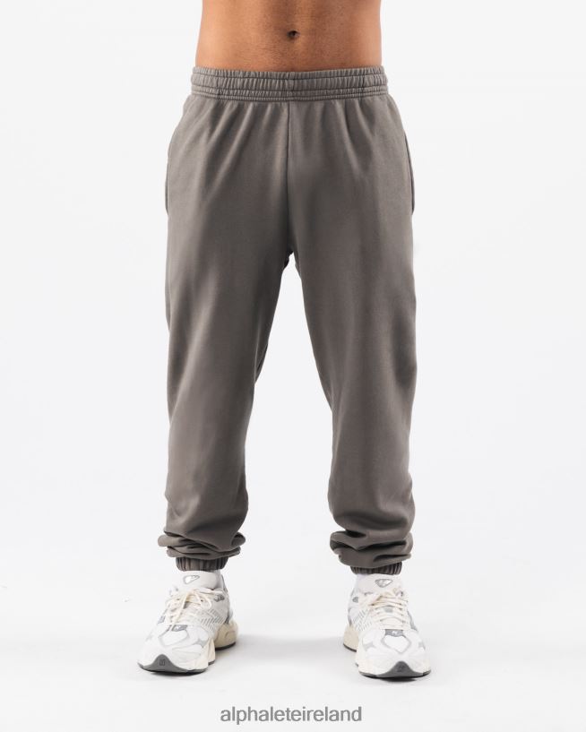 Clothing IE Alphalete Unisex Earth Dye Natural Jogger Iron Grey 2L4400462 - Image 1