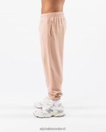 Clothing IE Alphalete Unisex Earth Dye Natural Jogger Ochre Brown 2L4400461 - Image 4