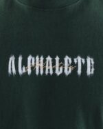 Clothing IE Alphalete Unisex Ghost Tee Ivy Green 2L4400179 - Image 6