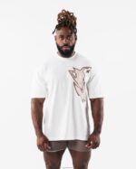 Clothing IE Alphalete Unisex Heatmap Tee White 2L4400213 - Image 2