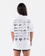 Clothing IE Alphalete Unisex Heritage Tee White 2L4400181 - Image 2