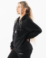 Clothing IE Alphalete Unisex King Quarter Zip Black 2L4400487 - Image 3
