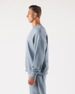 Clothing IE Alphalete Unisex Origin Crewneck Iceberg Blue 2L4400266 - Image 3