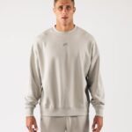Clothing IE Alphalete Unisex Origin Crewneck Overcast Grey 2L4400263
