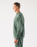Clothing IE Alphalete Unisex Origin Crewneck Serene Green 2L4400267 - Image 3