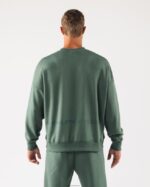 Clothing IE Alphalete Unisex Origin Crewneck Serene Green 2L4400267 - Image 4