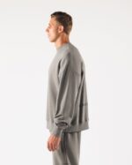 Clothing IE Alphalete Unisex Origin Crewneck Sterling Grey 2L4400268 - Image 3