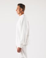 Clothing IE Alphalete Unisex Origin Crewneck White 2L4400262 - Image 3