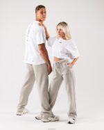 Clothing IE Alphalete Unisex Origin Pant Overcast Grey 2L4400448 - Image 2