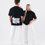 Clothing IE Alphalete Unisex Radial Blur Tee Black 2L4400196