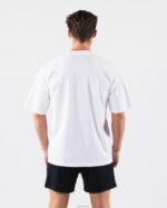 Clothing IE Alphalete Unisex Radial Blur Tee White 2L4400195 - Image 4