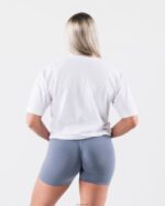 Clothing IE Alphalete Unisex Radial Blur Tee White 2L4400195 - Image 5