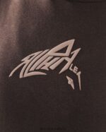 Clothing IE Alphalete Unisex Stencil Hoodie Cashmere Brown 2L4400271 - Image 5