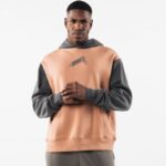 Clothing IE Alphalete Unisex Stencil Hoodie Clay Brown 2L4400270