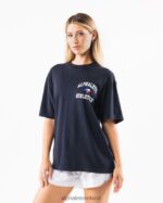 Clothing IE Alphalete Unisex Texas Tee Navy Blue 2L4400230 - Image 2