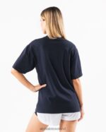Clothing IE Alphalete Unisex Texas Tee Navy Blue 2L4400230 - Image 4