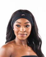 Clothing IE Alphalete Unisex Wolf Head Airtech Headband Black 2L4400475 - Image 3