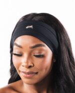 Clothing IE Alphalete Unisex Wolf Head Airtech Headband Black 2L4400475 - Image 5