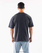 Clothing IE Alphalete Unisex Wolf Head Tee Dolphin Blue 2L4400232 - Image 4