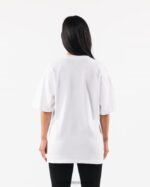 Clothing IE Alphalete Unisex Wolf Head Tee White/Black 2L4400231 - Image 5