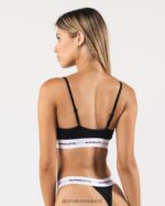 Clothing IE Alphalete Women Acute Bralette Black 2L440095 - Image 3