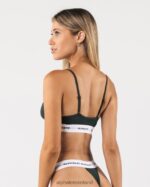 Clothing IE Alphalete Women Acute Bralette Evergreen Green 2L440091 - Image 3