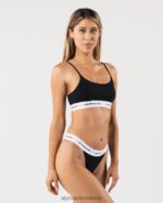 Clothing IE Alphalete Women Acute Cami Bralette Black 2L440094 - Image 2