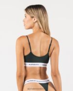 Clothing IE Alphalete Women Acute Cami Bralette Evergreen Green 2L440090 - Image 3