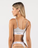 Clothing IE Alphalete Women Acute Cami Bralette Heather Grey 2L440086 - Image 3