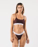 Clothing IE Alphalete Women Acute Cami Bralette Sangria Red 2L440092