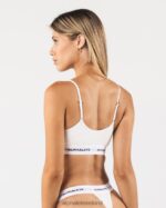 Clothing IE Alphalete Women Acute Cami Bralette White 2L440082 - Image 3