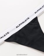 Clothing IE Alphalete Women Acute Thong Black 2L4400474 - Image 5