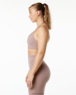 Clothing IE Alphalete Women Alphalux Tri Bra Passive Purple 2L4400146 - Image 3
