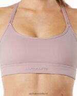 Clothing IE Alphalete Women Alphalux Tri Bra Purple Dove 2L4400145 - Image 4