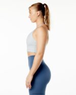 Clothing IE Alphalete Women Alphalux Wonder Bra Thundercloud Grey 2L4400134 - Image 3
