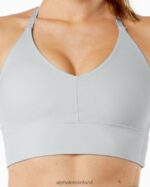 Clothing IE Alphalete Women Alphalux Wonder Bra Thundercloud Grey 2L4400134 - Image 4