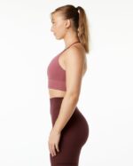 Clothing IE Alphalete Women Alphalux Wonder Bra Wisteria Red 2L4400138 - Image 3
