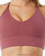 Clothing IE Alphalete Women Alphalux Wonder Bra Wisteria Red 2L4400138 - Image 4