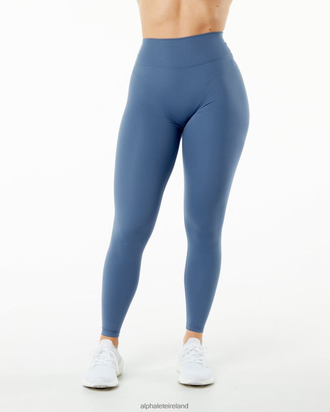 Clothing IE Alphalete Women Alphalux Wonder Legging 27" Tuxedo Blue 2L4400415 - Image 4