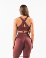Clothing IE Alphalete Women Amplify Bra Autumn Red 2L440099 - Image 2