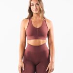 Clothing IE Alphalete Women Amplify Bra Autumn Red 2L440099