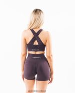 Clothing IE Alphalete Women Amplify Bra Dove Purple 2L440023 - Image 2