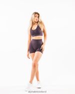 Clothing IE Alphalete Women Amplify Bra Dove Purple 2L440023 - Image 3
