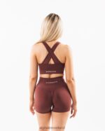 Clothing IE Alphalete Women Amplify Bra Dusty Rose Red 2L440021 - Image 2