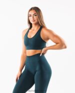 Clothing IE Alphalete Women Amplify Bra Midnight Blue 2L4400111 - Image 3