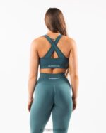 Clothing IE Alphalete Women Amplify Bra Ocean Blue 2L4400109 - Image 2