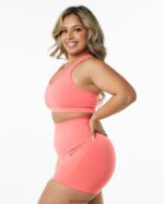 Clothing IE Alphalete Women Amplify Bra Pixel Pink 2L4400116 - Image 3