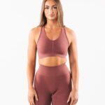 Clothing IE Alphalete Women Amplify Bra Rose Red 2L440097